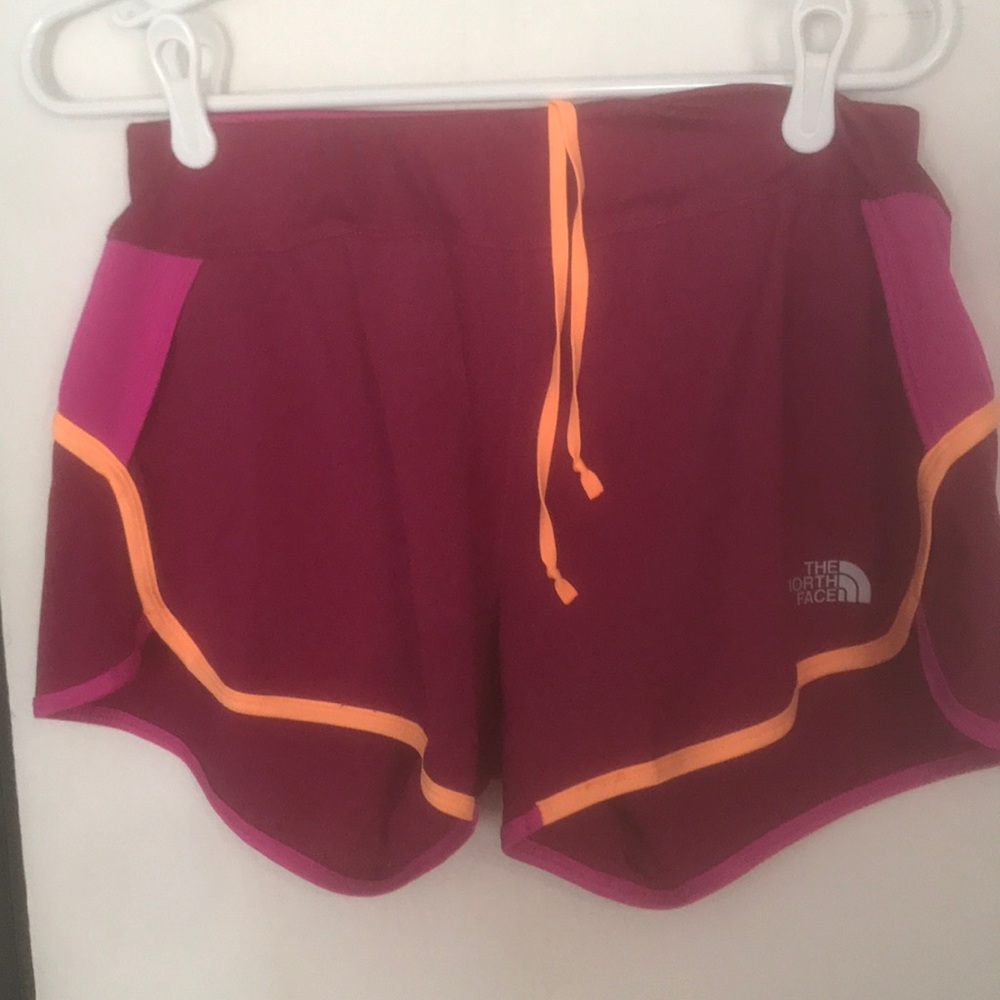 North face running shorts